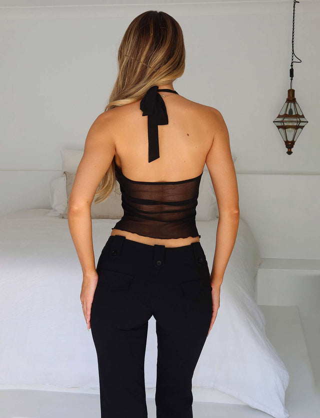 KAYLEE TOP - BLACK