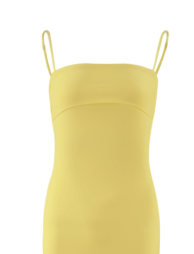 CARA DRESS - YELLOW : PASTEL CITRUS