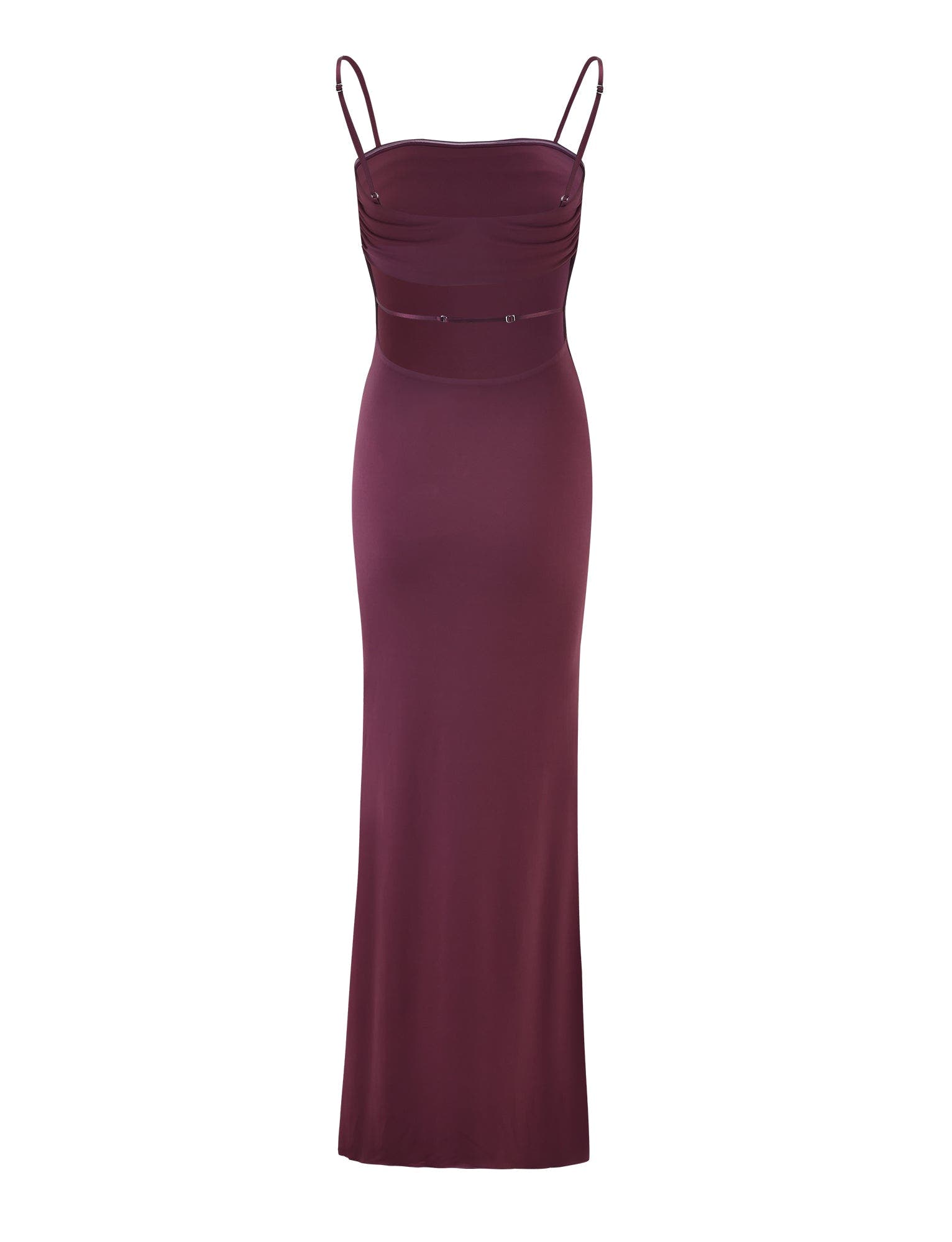 CARA DRESS - PURPLE : RAISIN