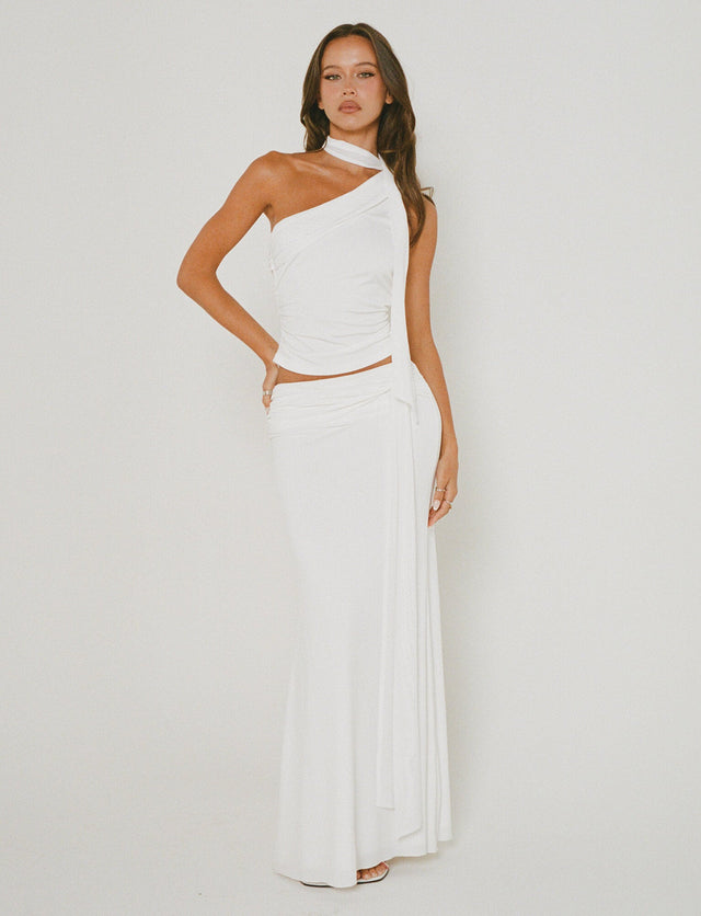 MIST SKIRT - WHITE