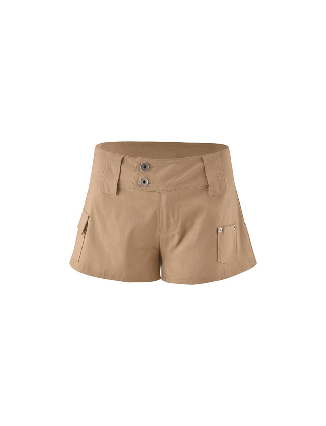 DAYA SHORT - BEIGE : TAN