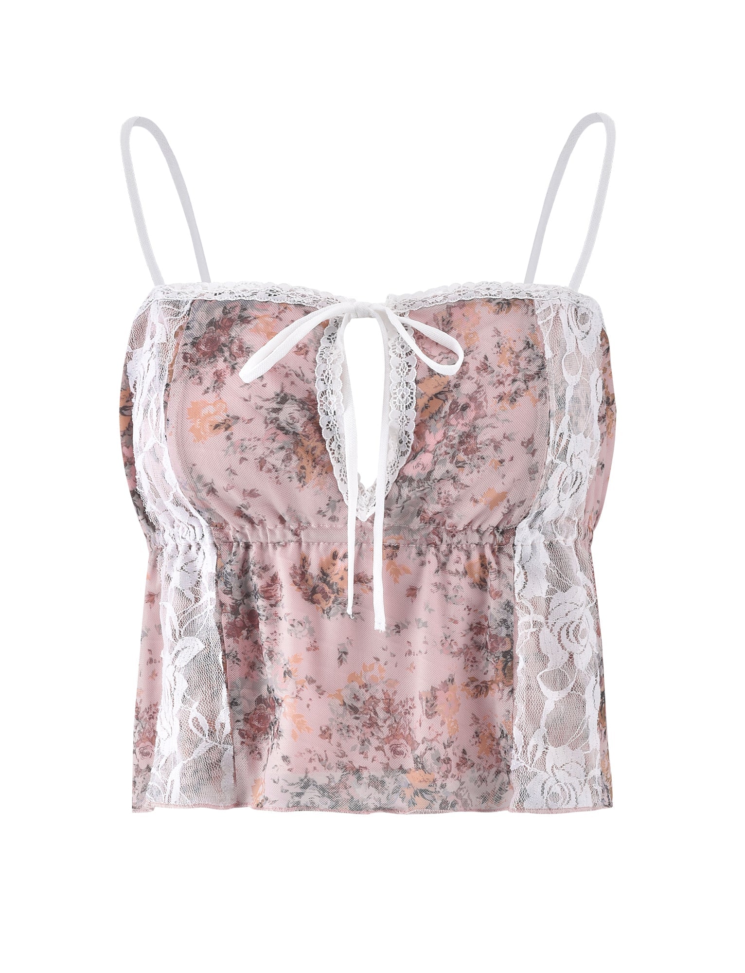 LEYSA TOP - PINK : CAMO FLORAL – Tiger Mist North America