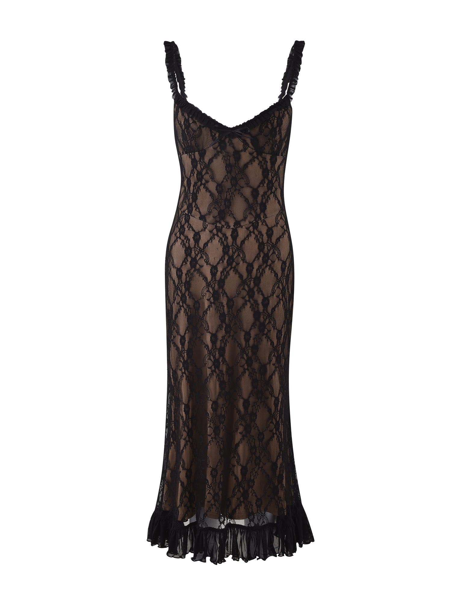 DEJA DRESS - BLACK : LACE