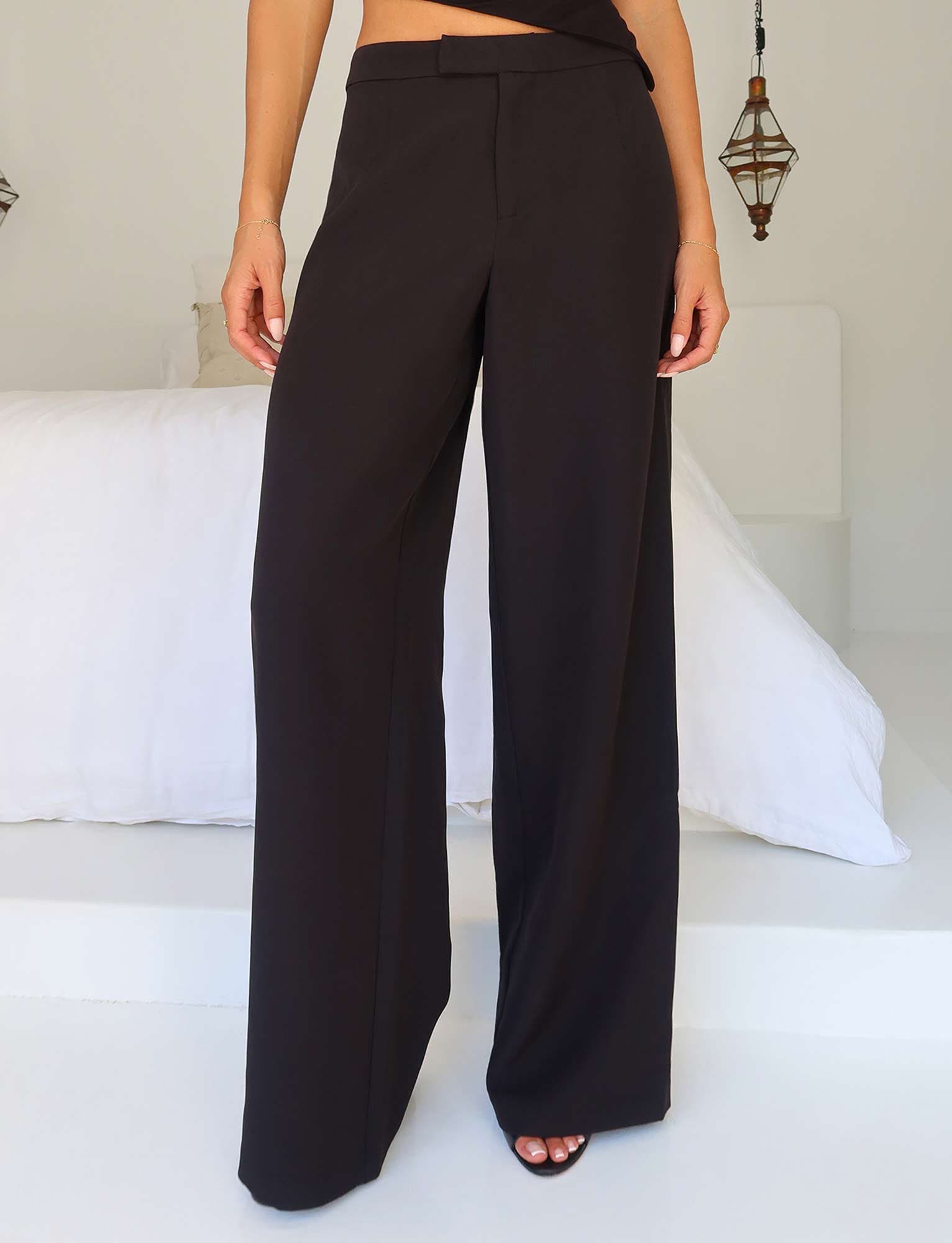 ELINOR PANT - BLACK