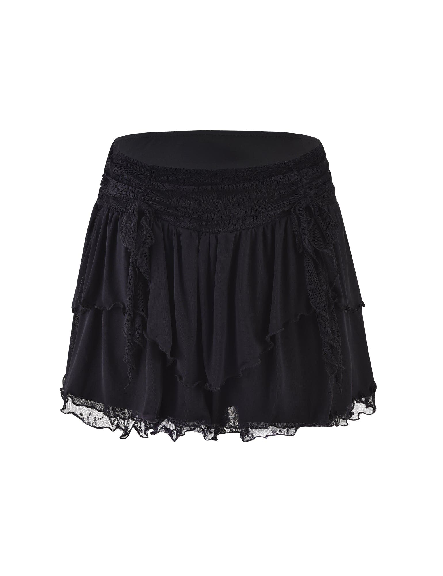 HARPER MINI SKIRT - BLACK