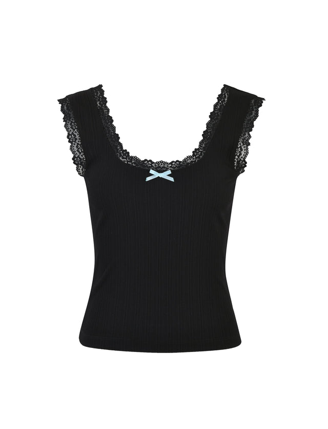 SABINE TOP - BLACK