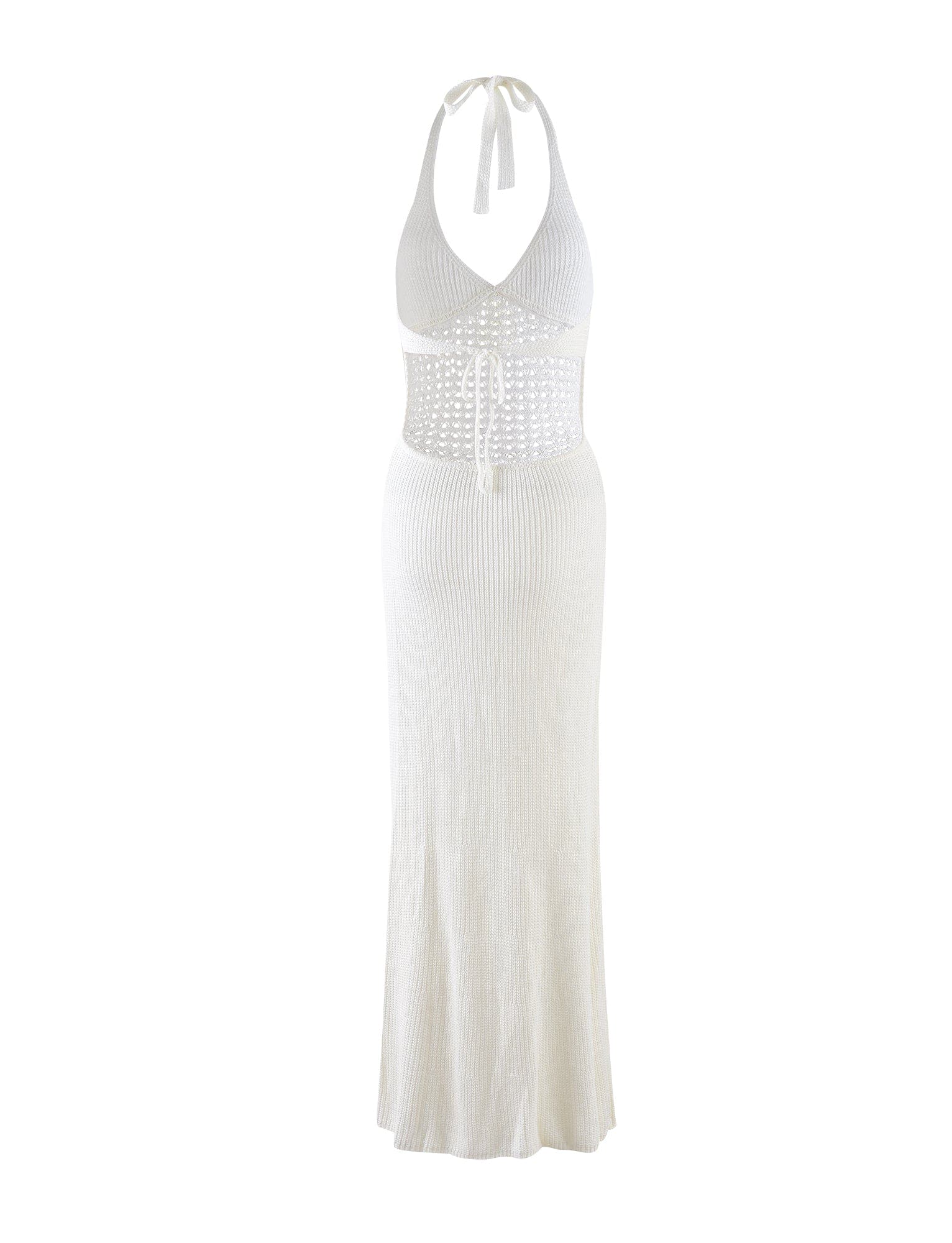 DELTA DRESS - WHITE