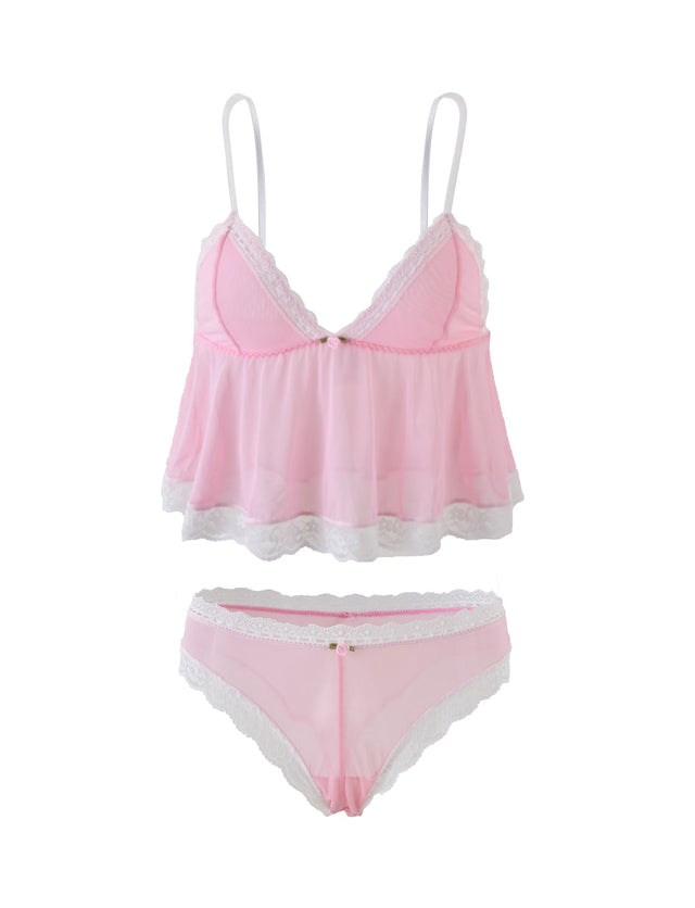 RAJA SET - PINK : PASTEL PINK