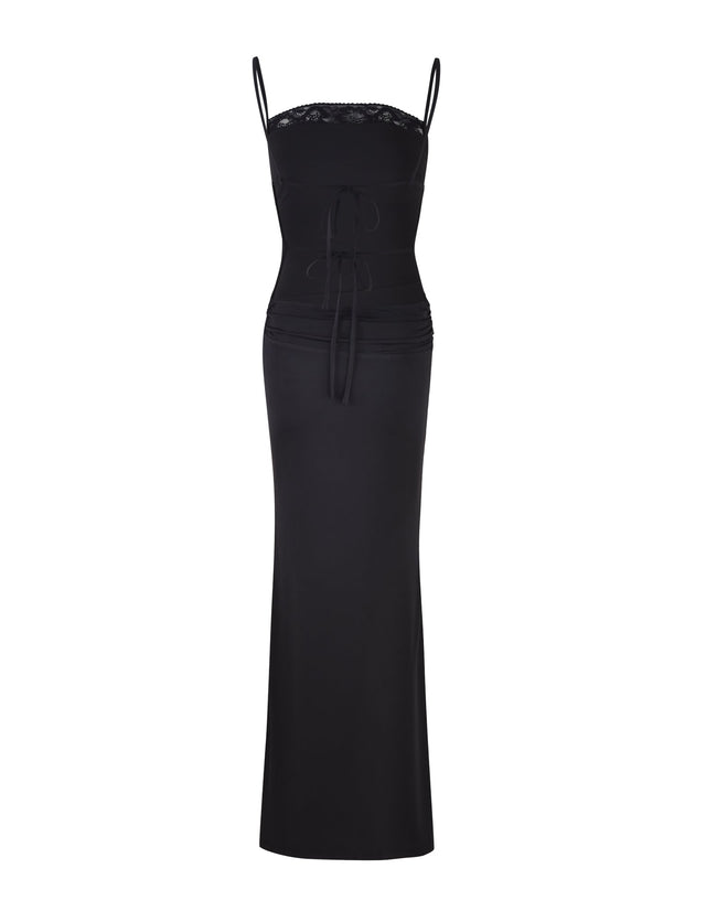 JAIDA MAXI DRESS - BLACK