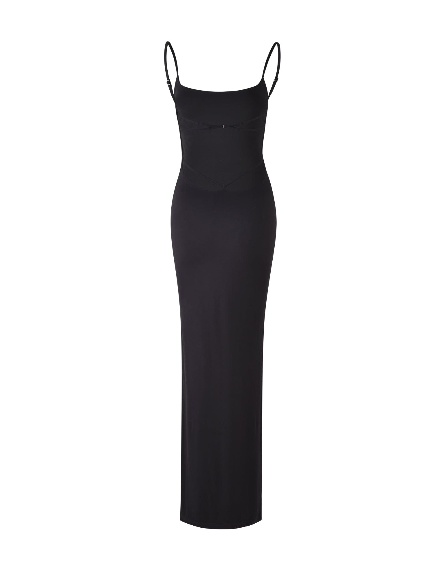 MINERVA MAXI DRESS - BLACK – Tiger Mist North America