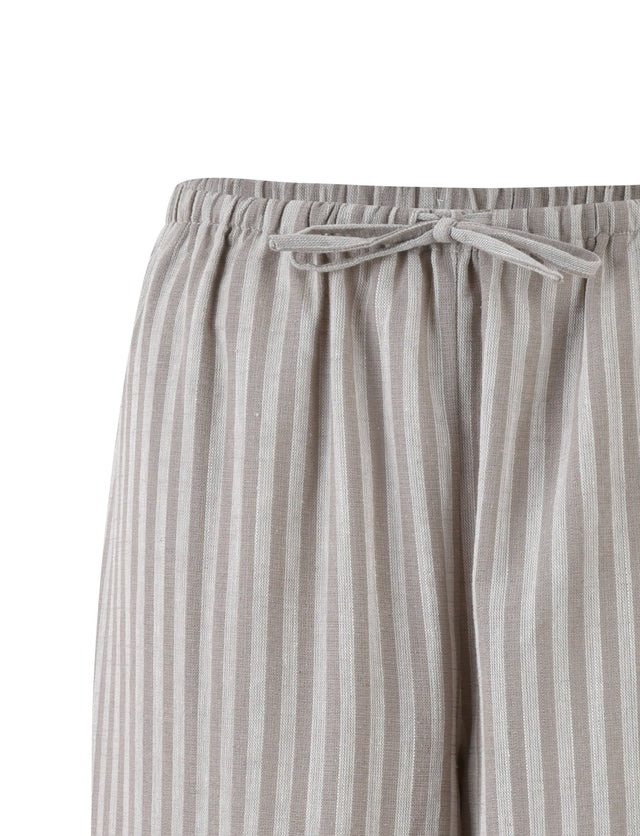 LAINEY PANT - GREY : STRIPE