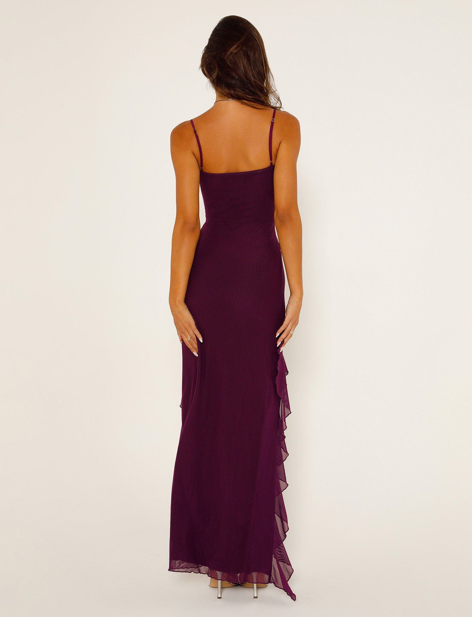 CHAYA DRESS - PURPLE : DEEP PURPLE