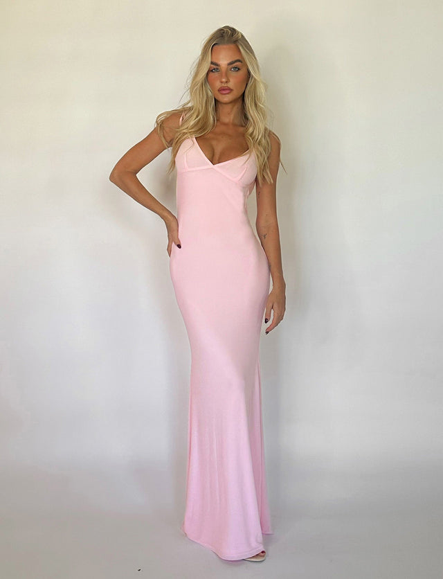 KYLAH DRESS - PINK : BABY PINK