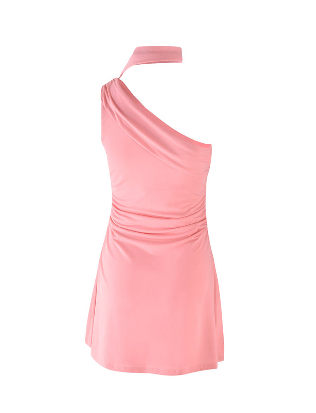 ALLIRA DRESS - PINK : CORAL PINK