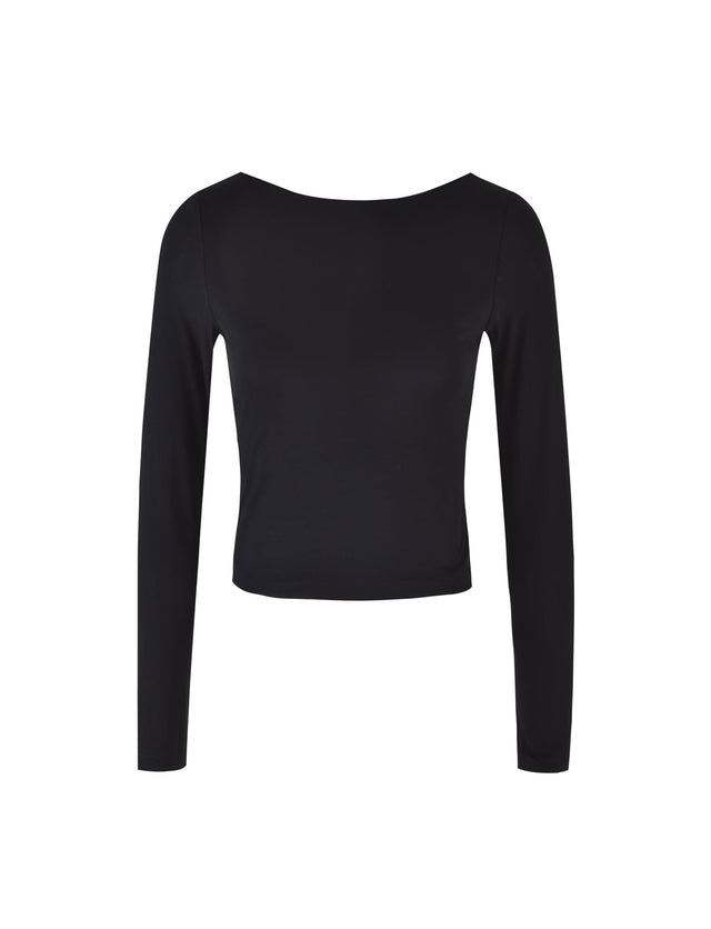 QUINNELL TOP - BLACK