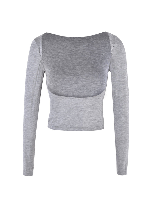 QUINNELL TOP - GREY