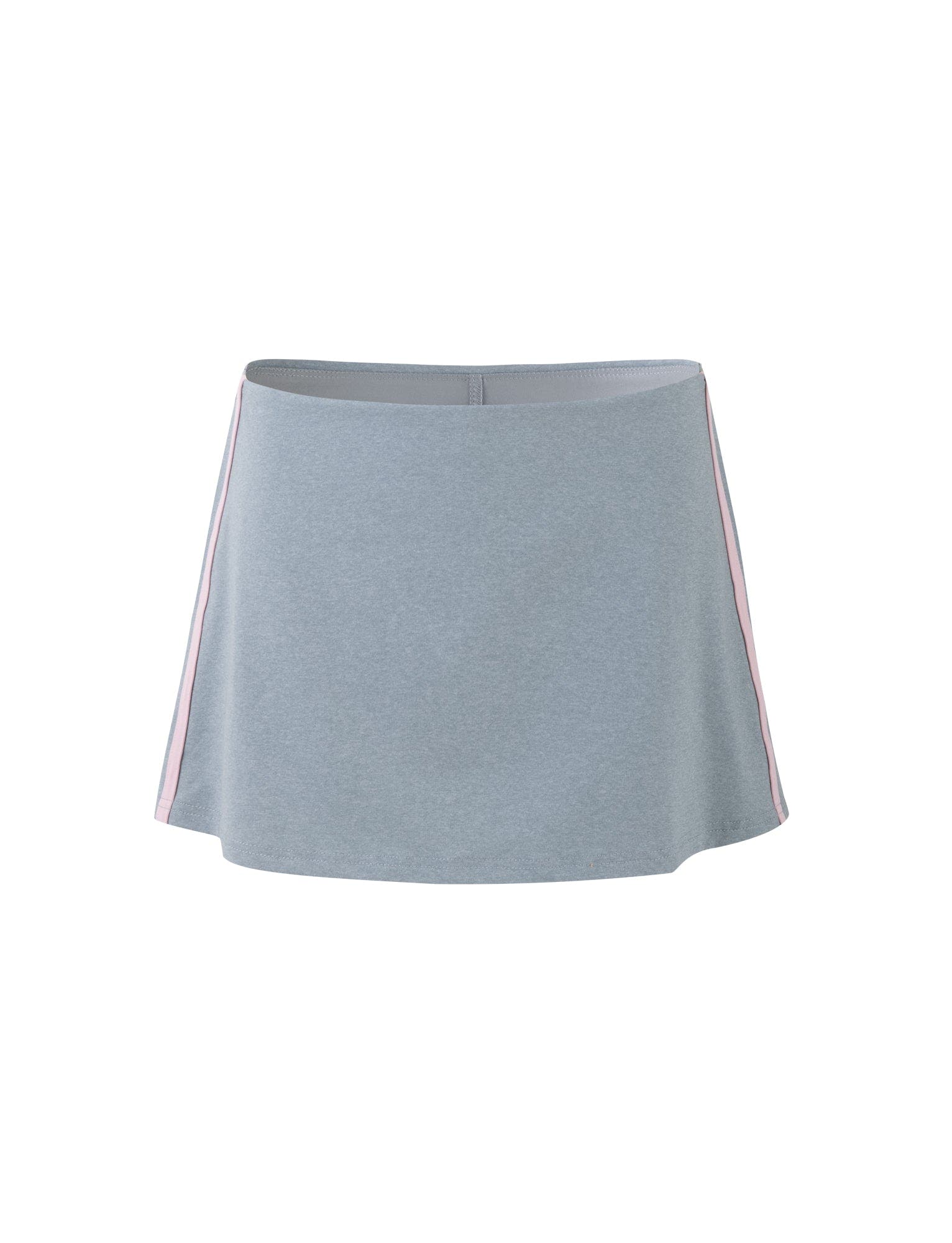 ELESSAR SKORT - GREY : GREY MARLE