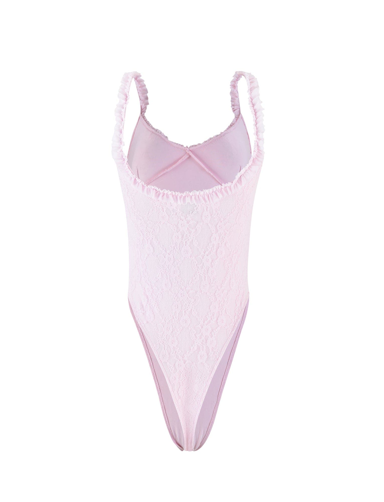 DEJA BODYSUIT - PINK : PASTEL PINK