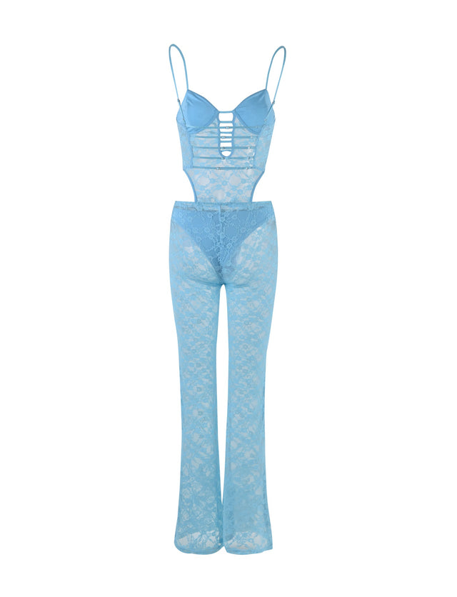 INZA JUMPSUIT - BLUE : BABY BLUE
