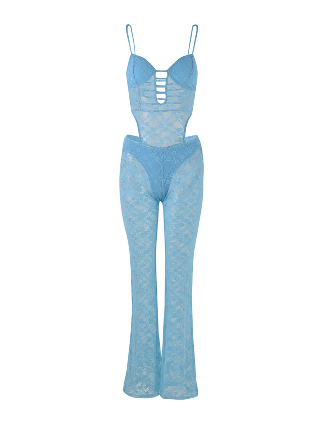 INZA JUMPSUIT - BLUE : BABY BLUE