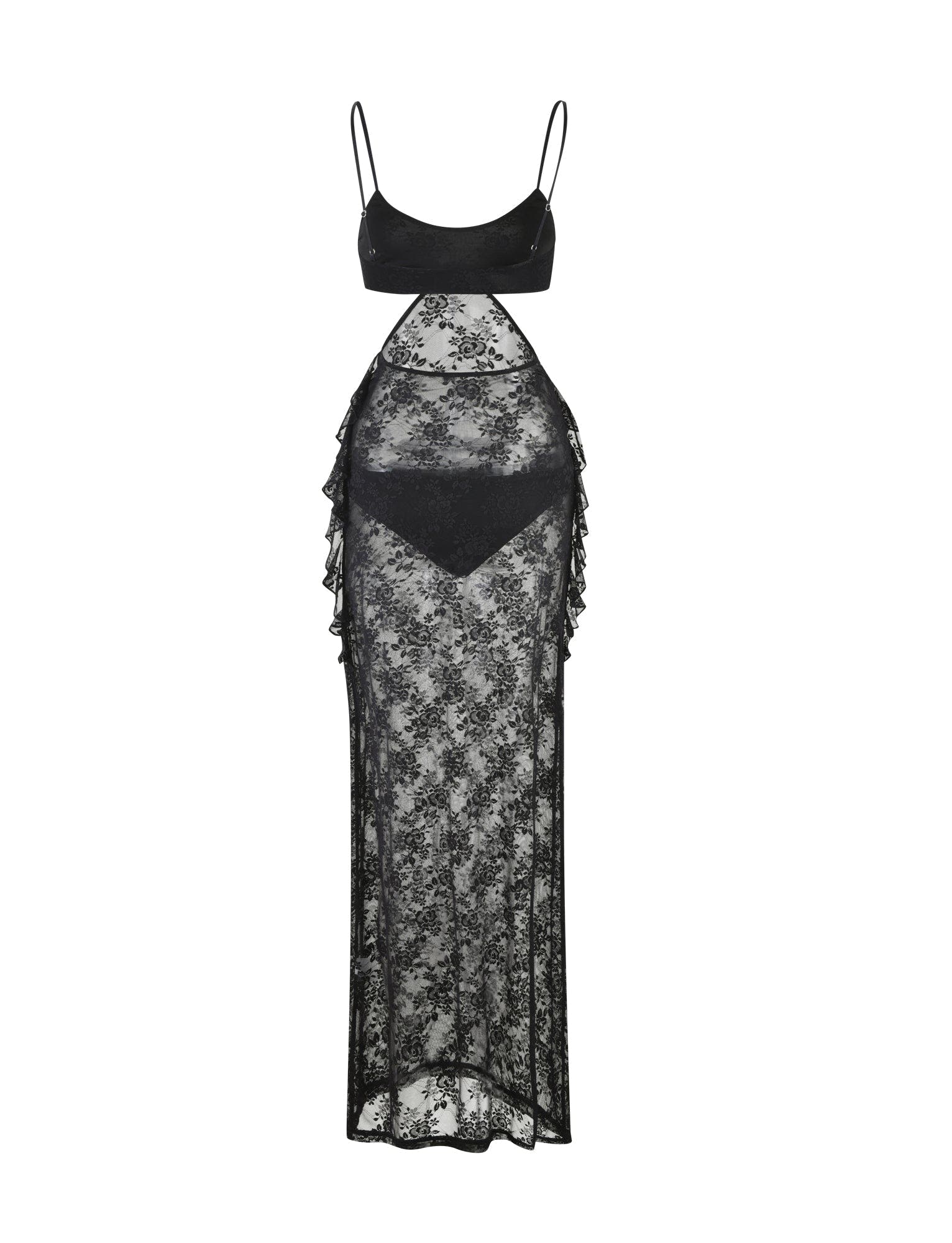 ARES MAXI DRESS - BLACK