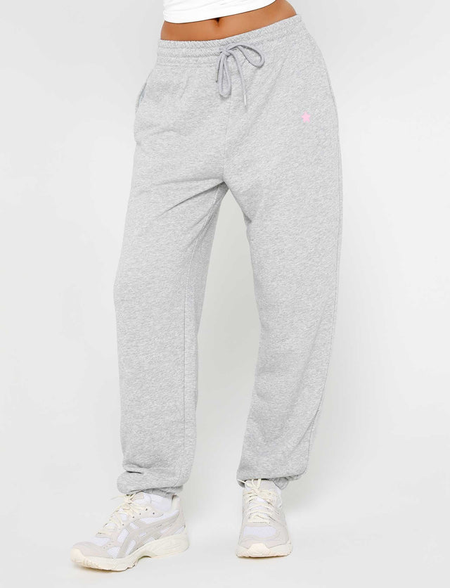 ALISH PANT - GREY : GREY MARLE