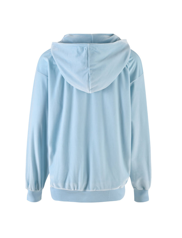 ERICKA HOODIE - BLUE : BABY BLUE