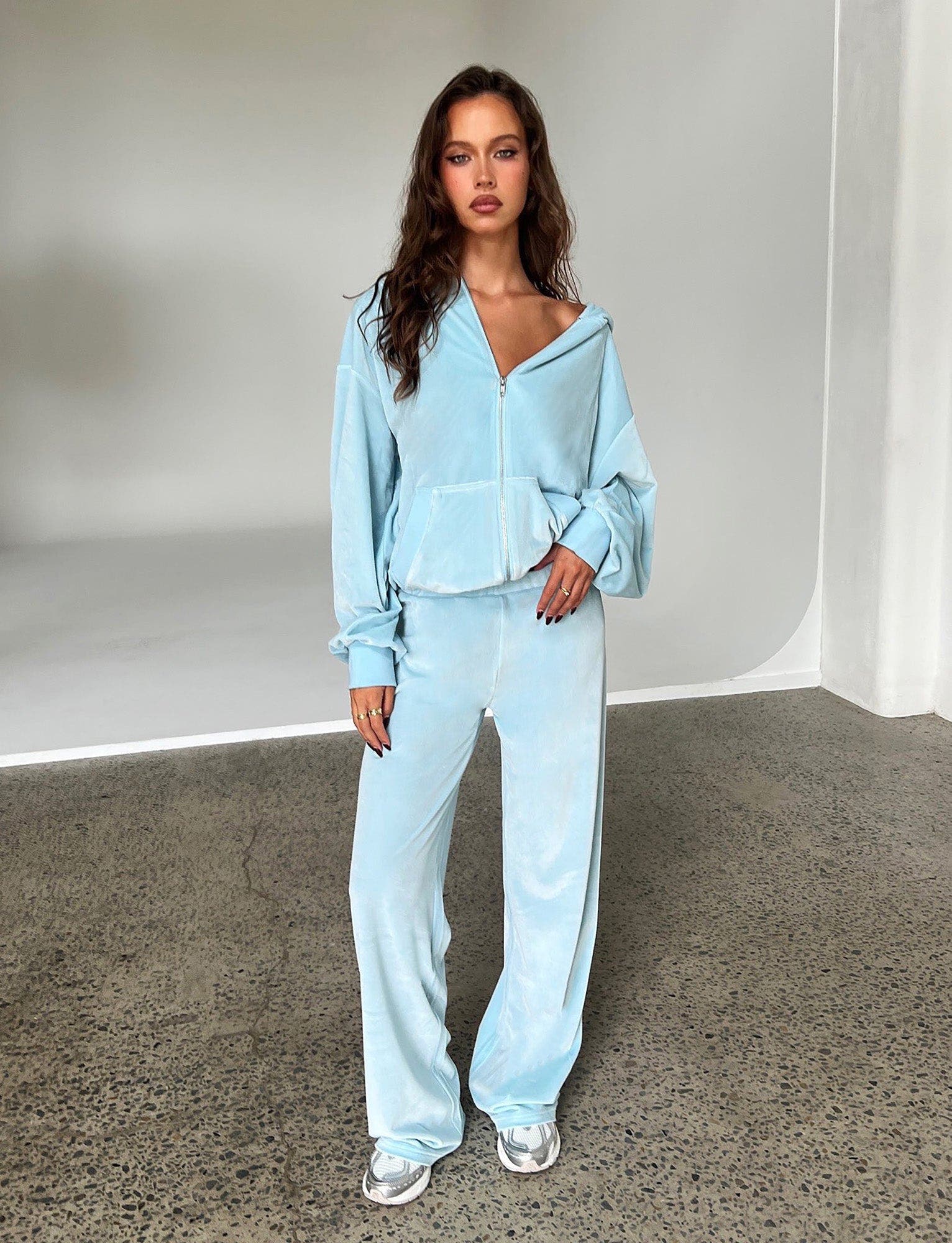 ERICKA PANT - BLUE : BABY BLUE