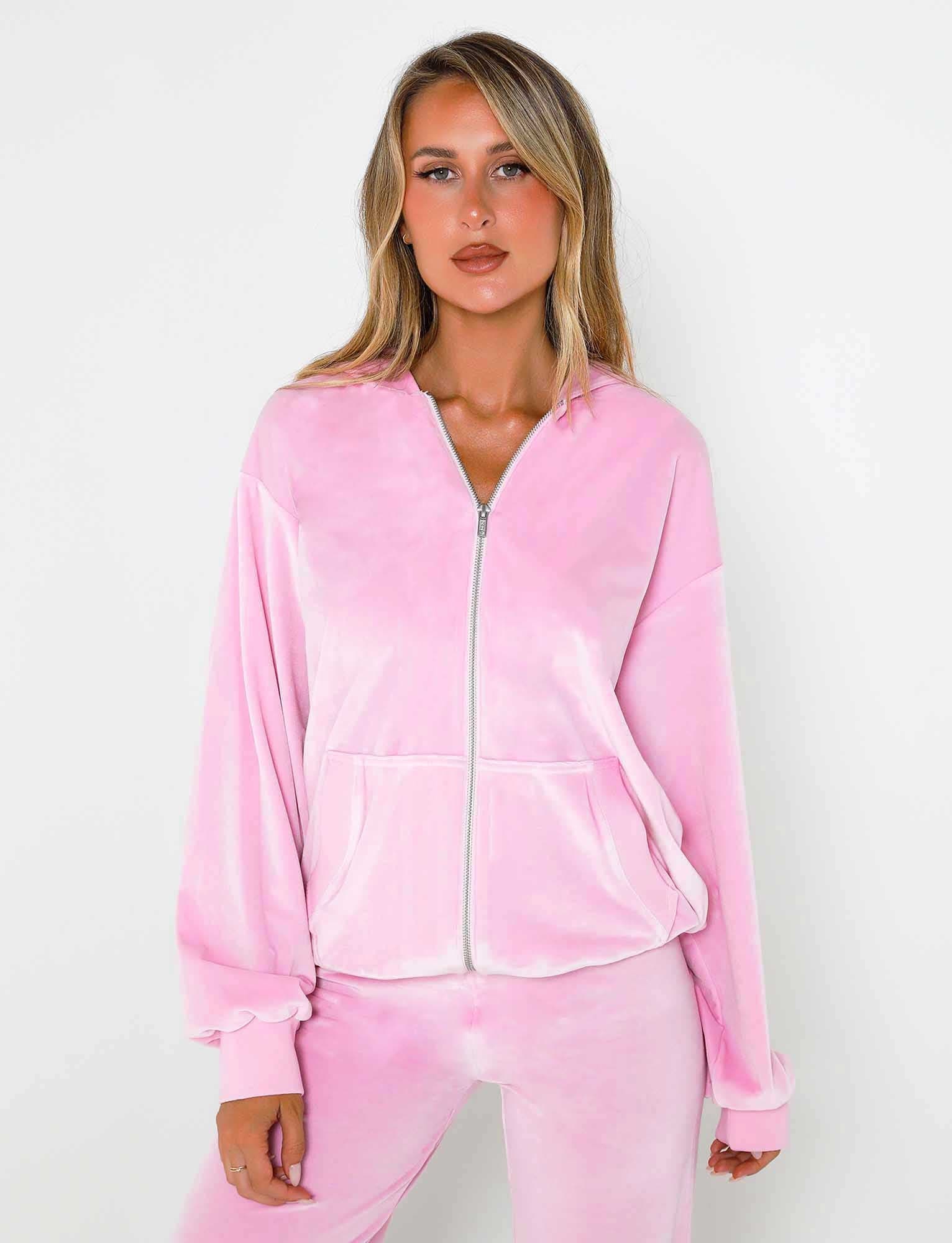 ERICKA HOODIE - PINK : BABY PINK