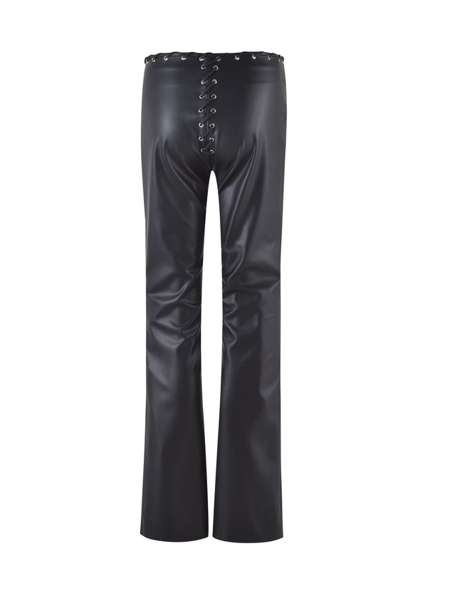 BOSCO PANT - BLACK : BLACK PU