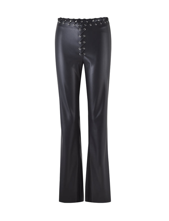 BOSCO PANT - BLACK : BLACK PU