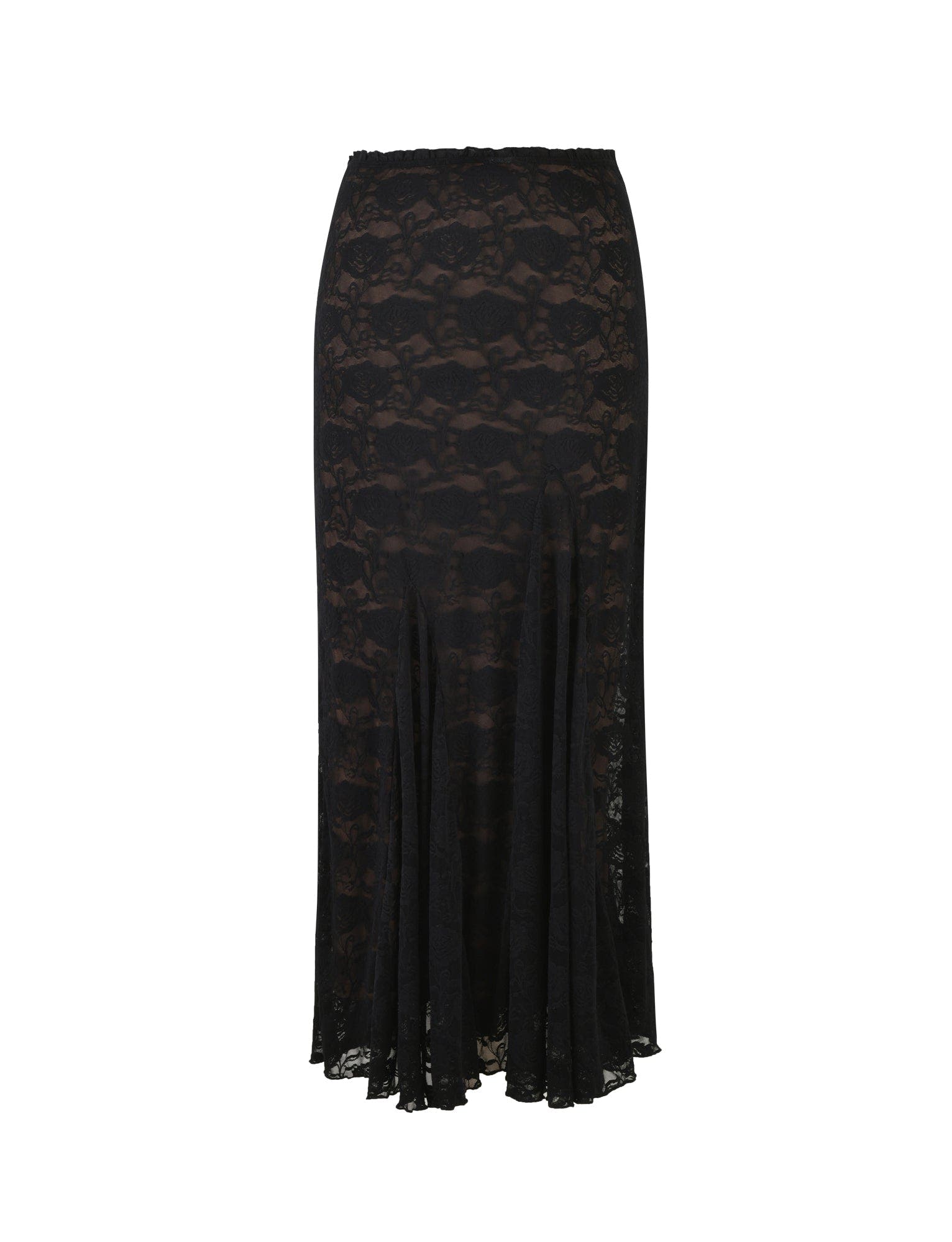 ISADORA SKIRT - BLACK : LACE