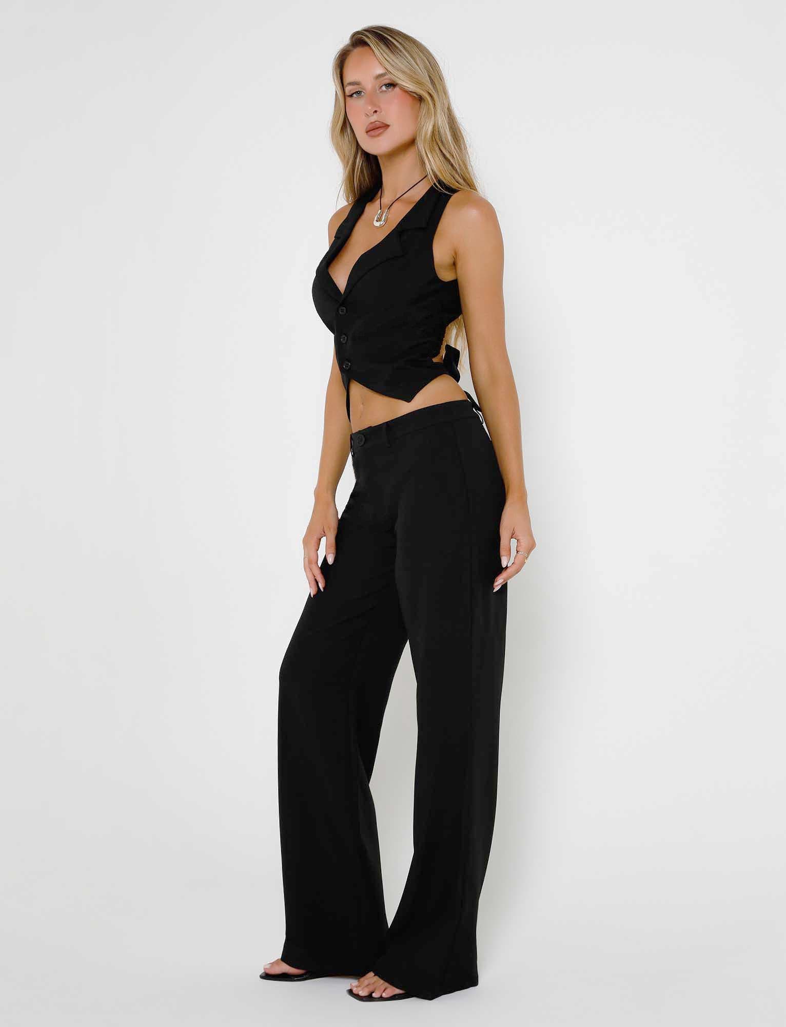 MARJORIE PANT - BLACK