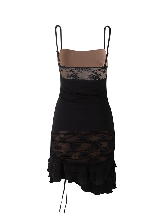 HUDDA DRESS - BLACK