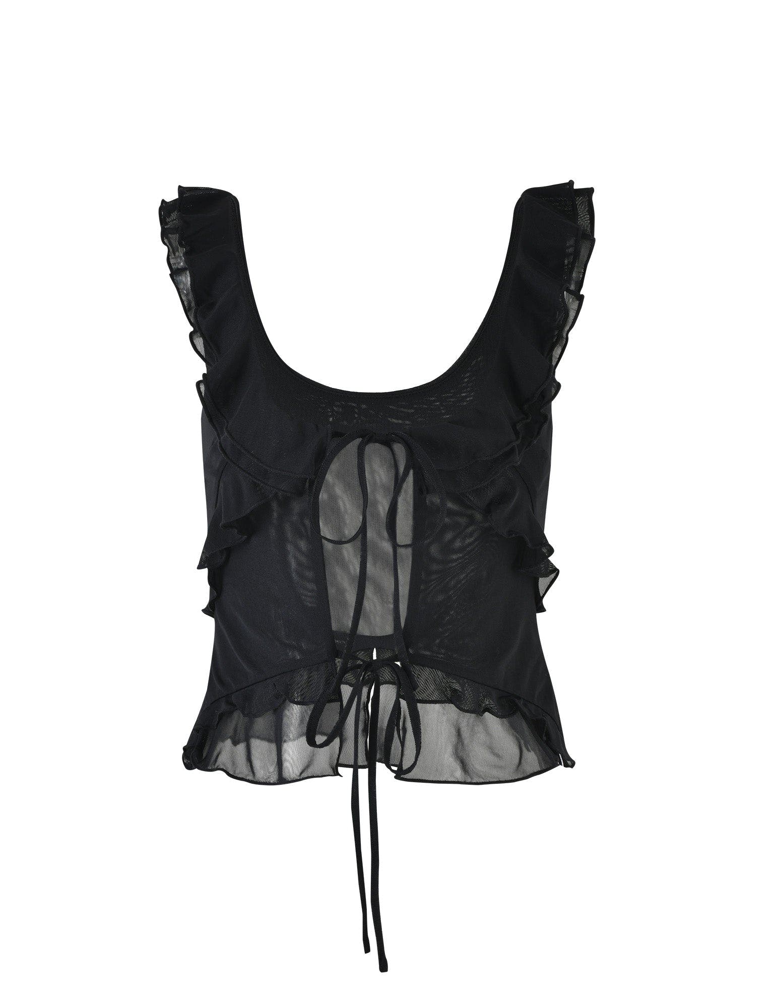 ANISHA TOP - BLACK