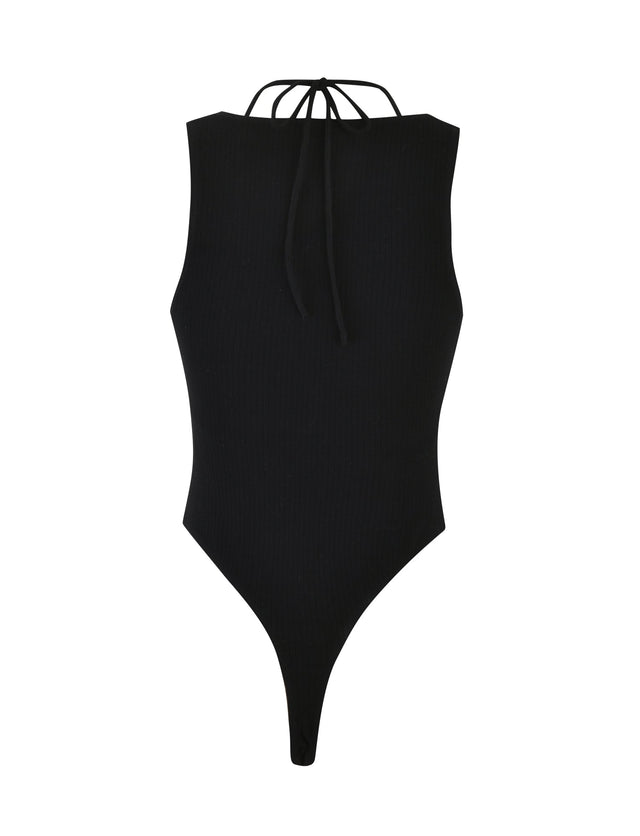 TARYN BODYSUIT - BLACK