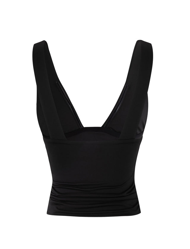 LUNARIA TOP - BLACK