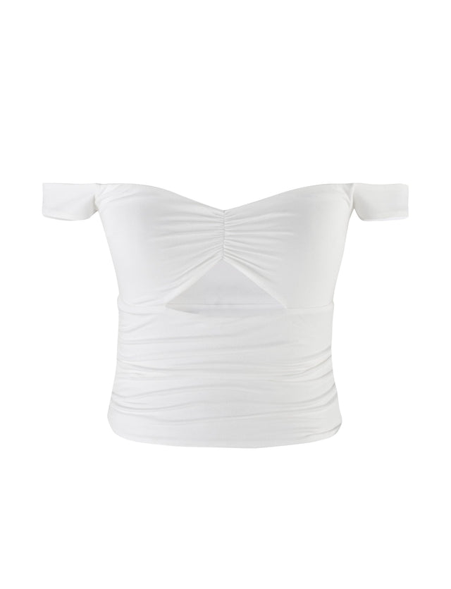 SAFAA TOP - WHITE