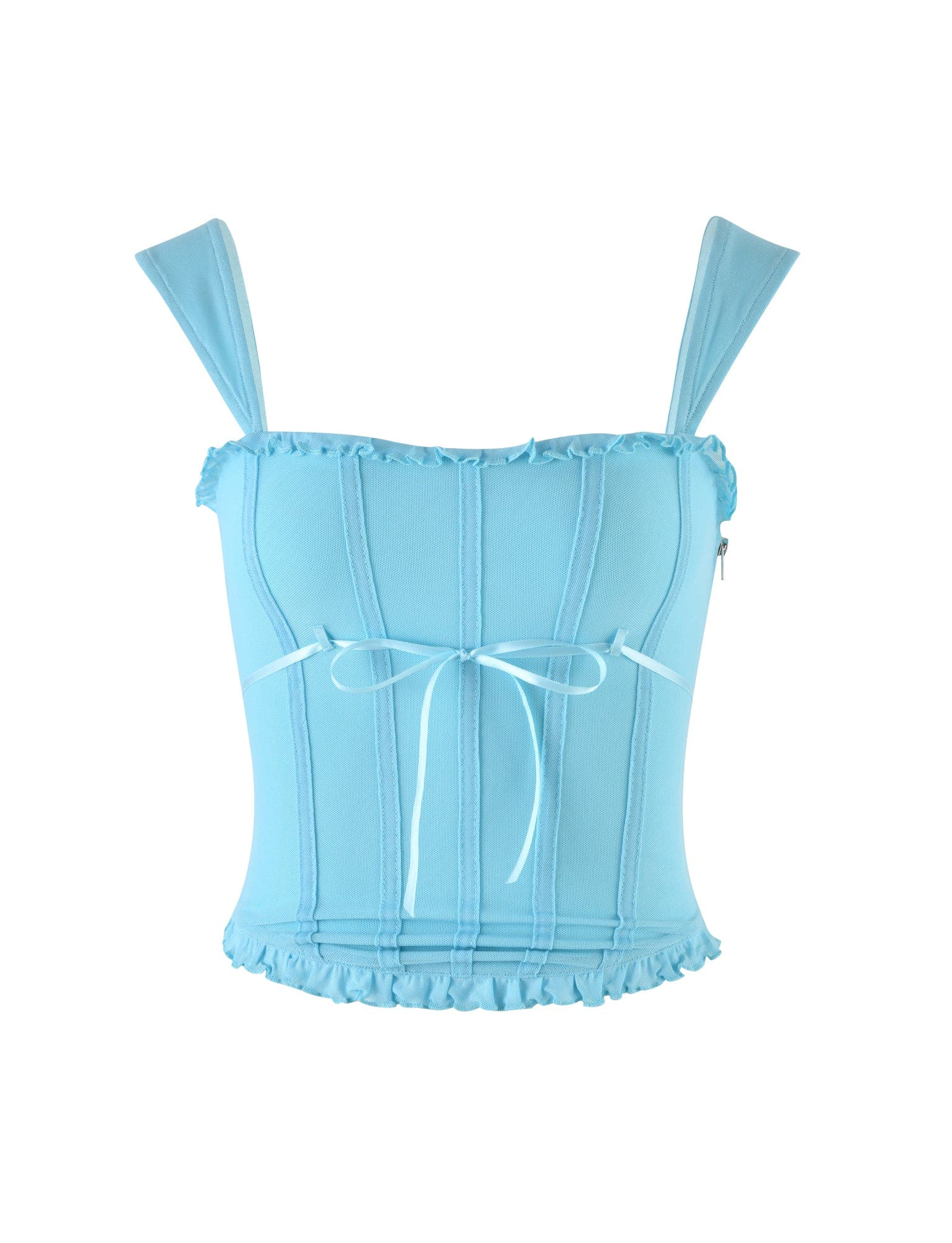 ELARA TOP - BLUE : BABY BLUE