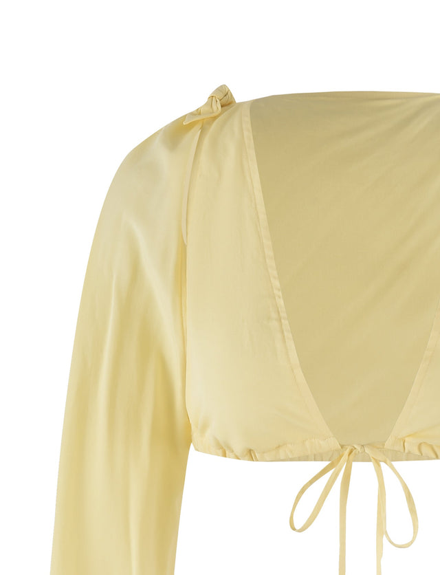 PHILLIPA TOP - YELLOW : LEMON