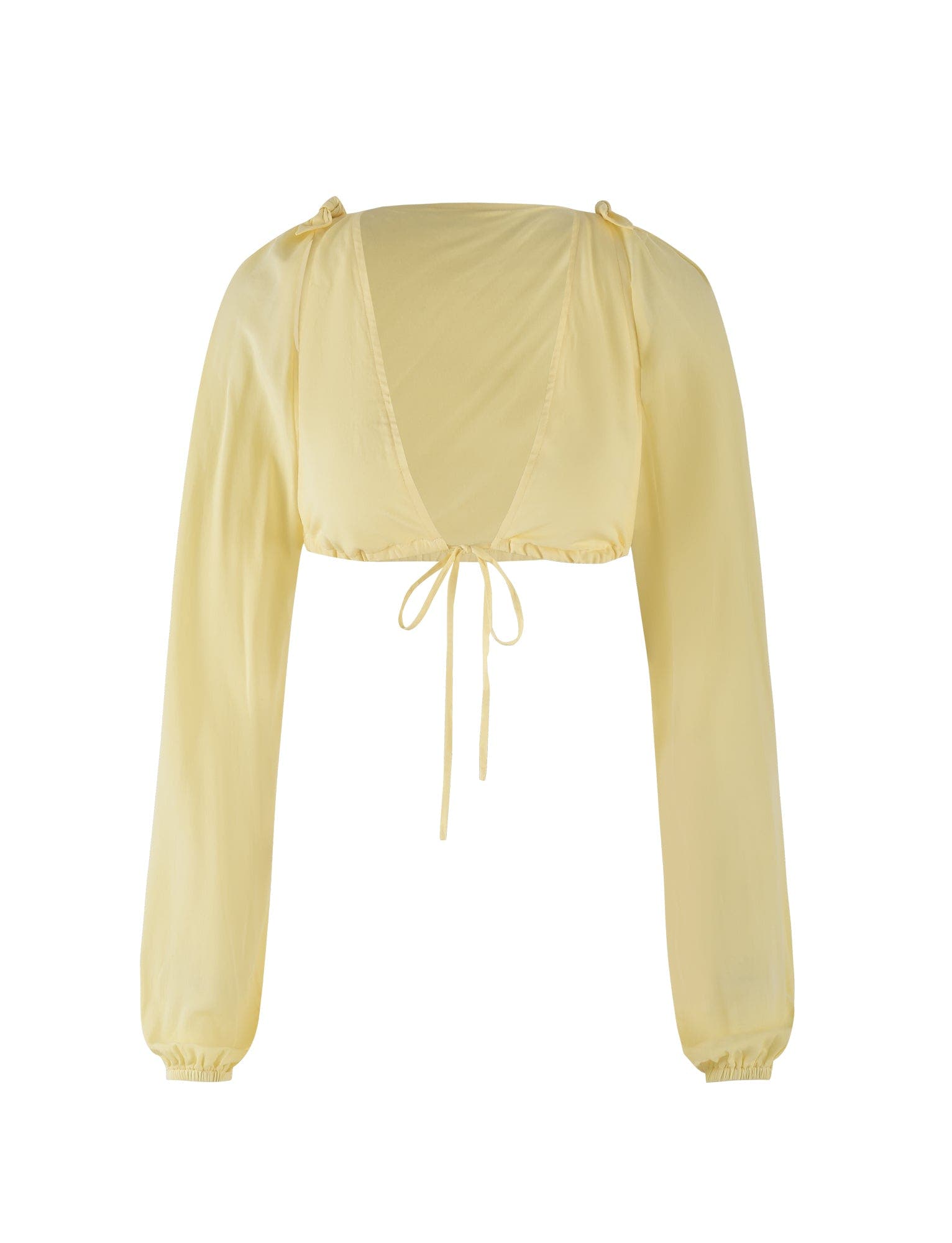 PHILLIPA TOP - YELLOW : LEMON