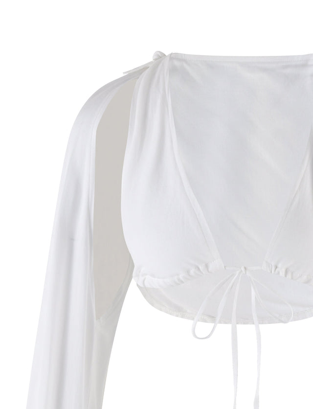 PHILLIPA TOP - WHITE