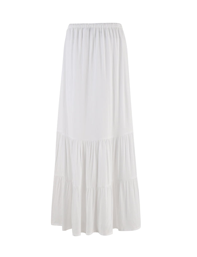 PHILLIPA SKIRT - WHITE – Tiger Mist North America