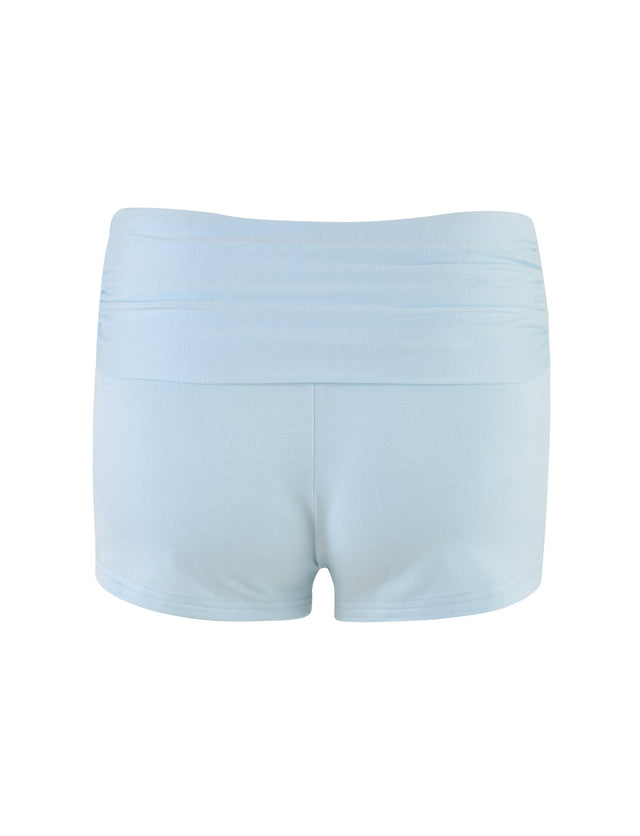 KARINA SHORT - BLUE : PASTEL BLUE : PALE BLUE