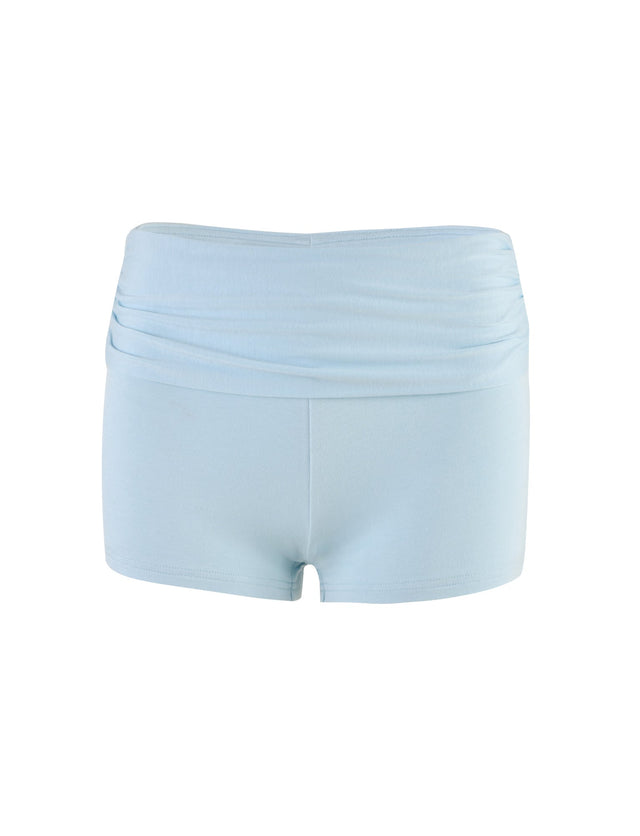 KARINA SHORT - BLUE : PASTEL BLUE : PALE BLUE