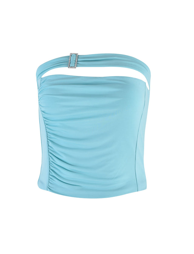 VERANIQUE TOP - BLUE