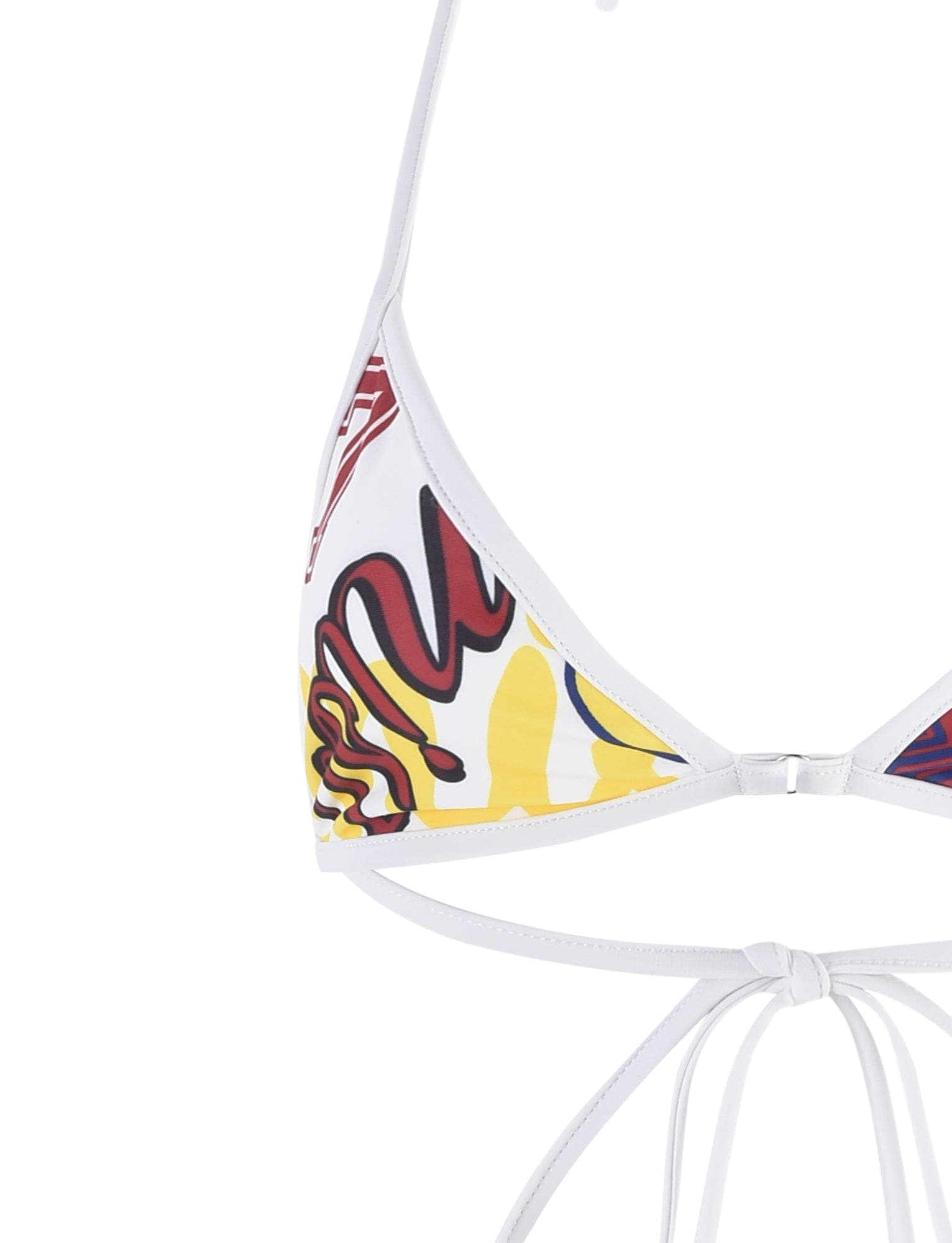 DIANA BIKINI TOP - MULTI : COLLAGE : GRAPHIC PRINT