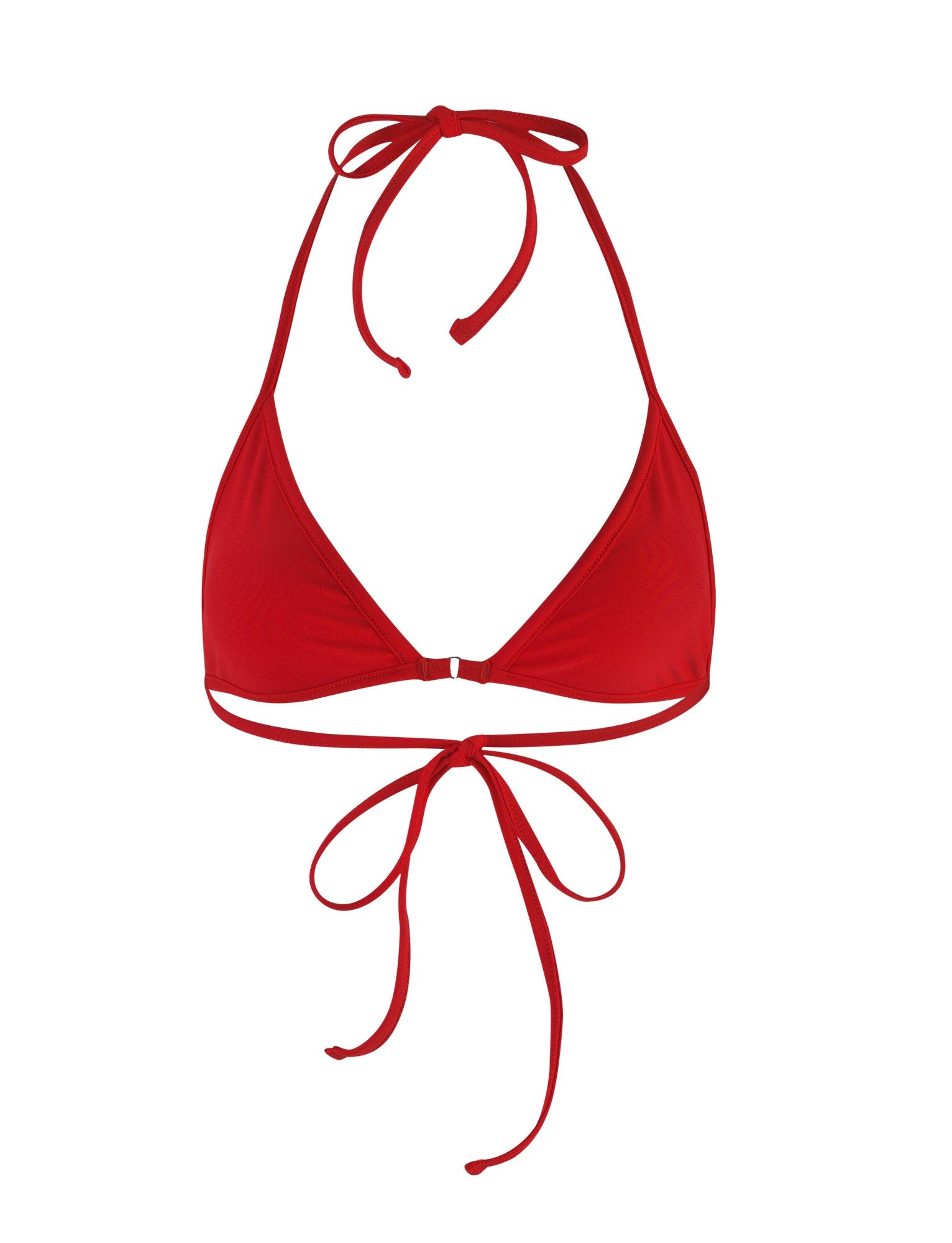 DIANA BIKINI TOP - RED : RED/WHITE