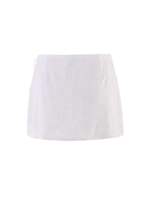 NICOLA SKIRT - WHITE