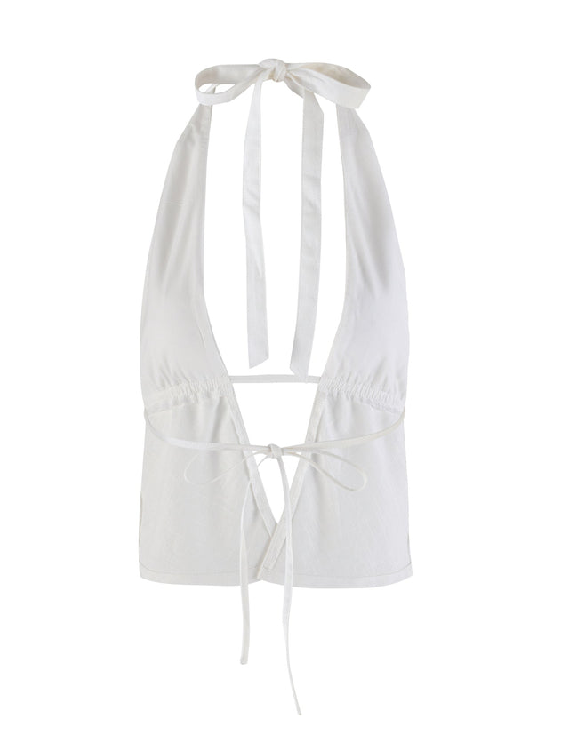 NICOLA TOP - WHITE